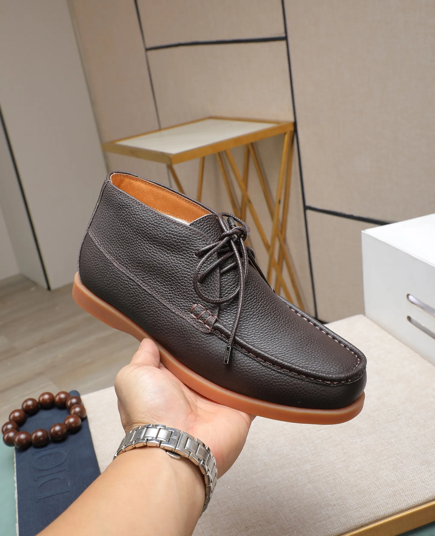 Men's shoes 💰600 Wool lining Original order quality Dior —🆘. Dior original order purchase, high-end leather shoes, fabric: imported cowhide from Italy ➕ water-dyed cow lining/wool lining ➕ special original outsole, fine workmanship, real-life photos 🎬 size: 38-44 (with full set of packaging)